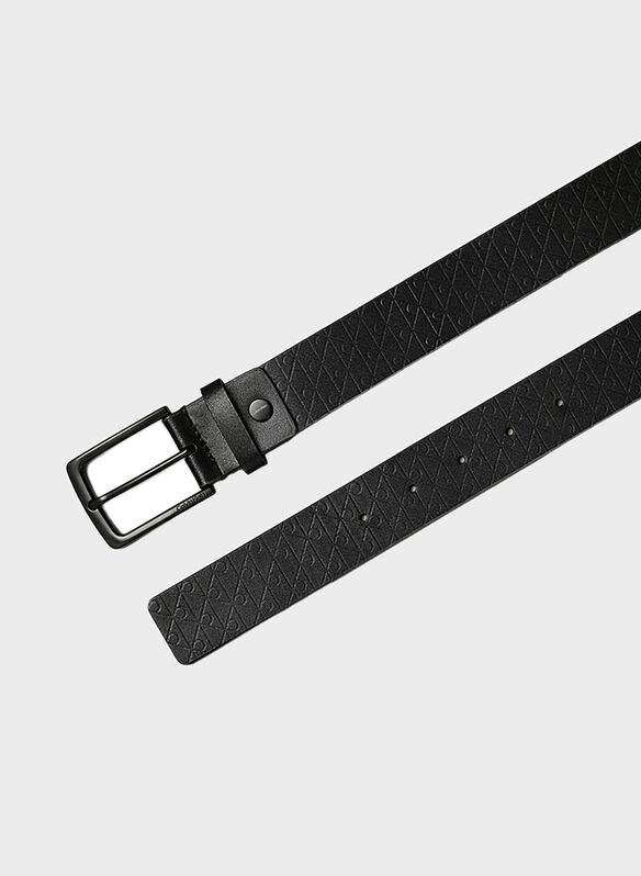 CINTA CASUAL LOGO, V8N BLK, medium