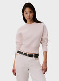 MAGLIONE CROP LOGO, 4G0 PINK, thumb