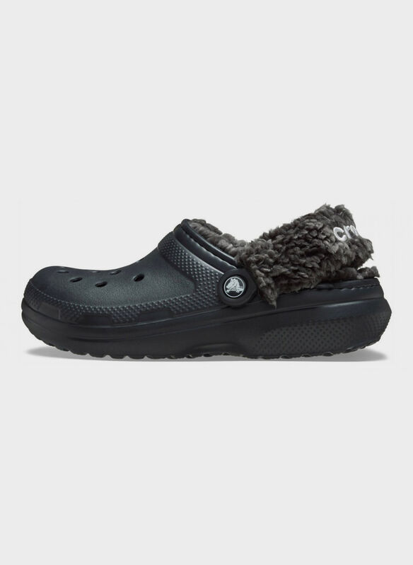 SABOT CLASSIC FLEES LINED CLOG, BLK, medium