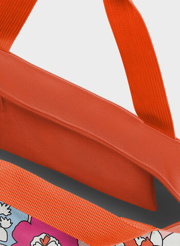 BORSA SHOPPER M, PEACH, small