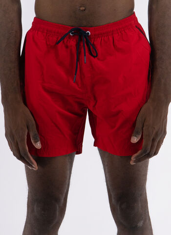 COSTUME BOXER BEACH BASIC, 13 RED, small