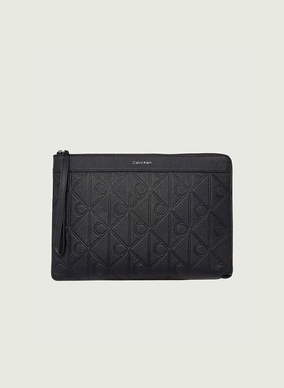 POCHETTE EMBLEM, UB1 BLK, medium
