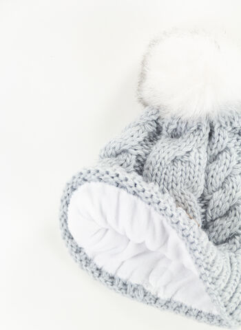 CAPPELLO TRECCIA PON PON RAGAZZA, , small