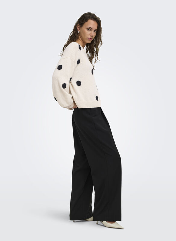 MAGLIONE RICA POIS, BIRCH, medium
