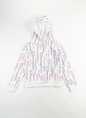 FELPA CON CAPPUCIO AMERICAN CLASSIC RAGAZZA, , small