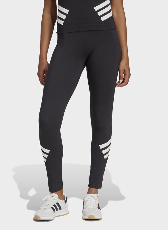 LEGGINGS FUTURE ICONS 3-STRIPES, - BLK, medium