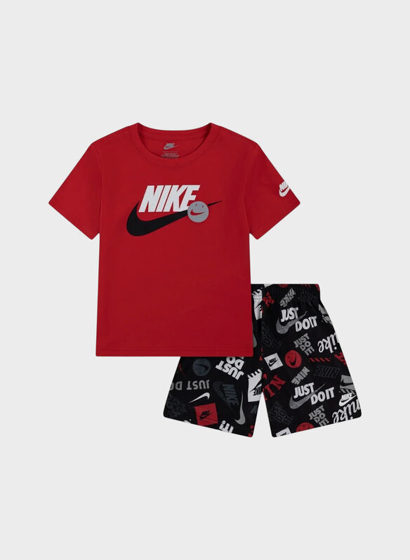 COMPLETINO AOP PRINT BAMBINO, 023 BLKRED, medium