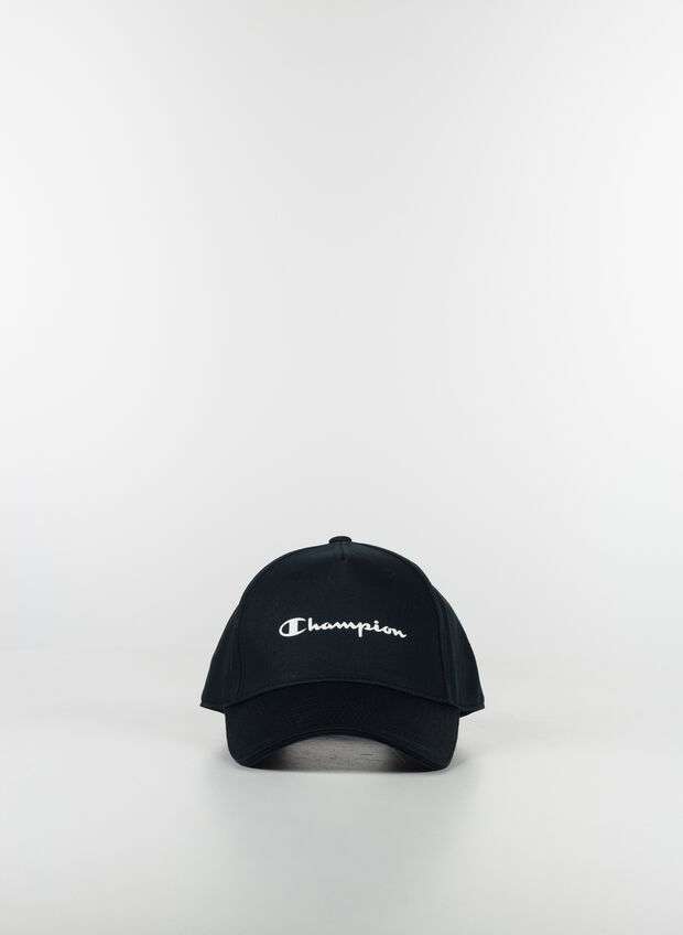 CAPPELLO VISIERA CURVA, KK001 BLK, large