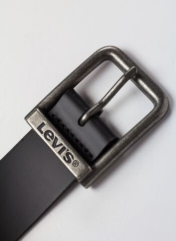 CINTURA VERA PELLE, 59 BLK, small