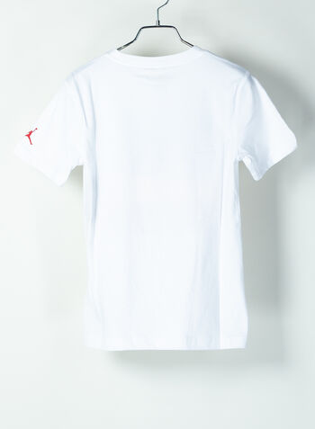 T-SHIRT JORDAN RAGAZZO, 001WHT, small