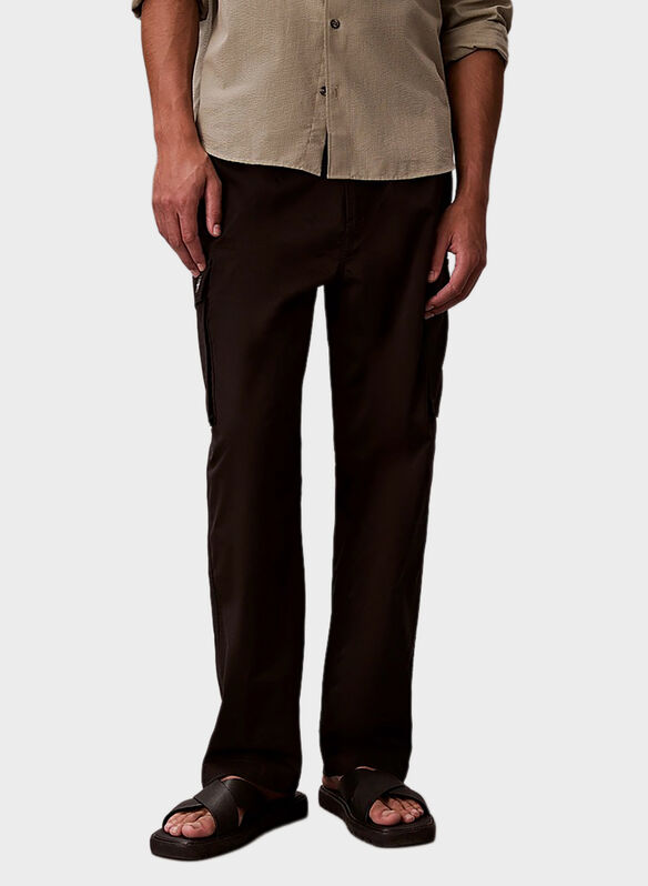 PANTALONE CARGO CONFORT, UB1 BLK, medium