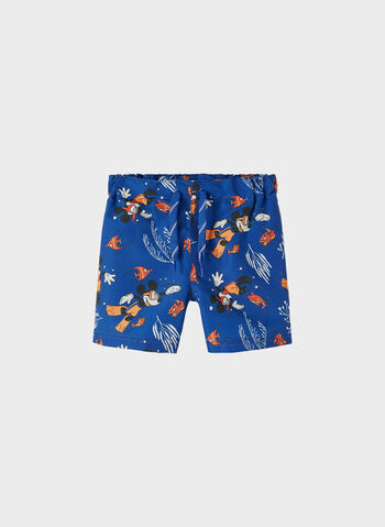BOXER BEACH DISNEY MIKA  RAGAZZO, SURF THE WEB AZZURRO, small