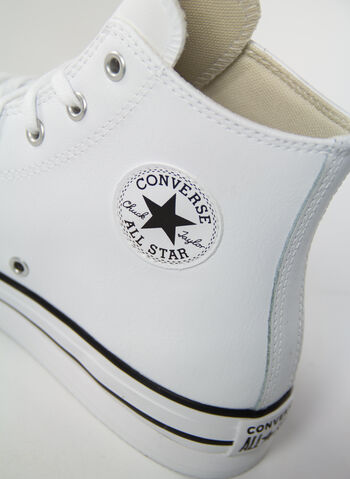 SCARPA CHUCK TAYLOR ALL STAR PLATFORM LEATHER RAGAZZA, , small