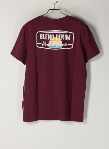 T-SHIRT STAMPA, 73839BORDEAUX, small