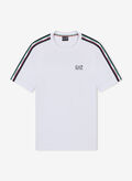 T-SHIRT GIROCOLLO IN JERSEY DI COTONE ITALIAN SPIRIT, U0002 WHT, thumb