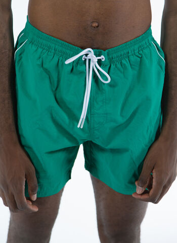 COSTUME BOXER BEACH BASIC, 07 GREEN, small