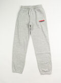 PANTALONE SPORTIVO CON COULISSE RAGAZZO, GREY, thumb