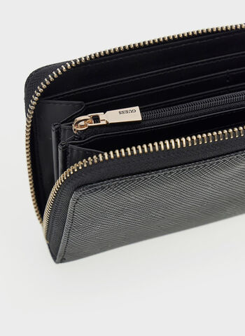 PORTAFOGLIO LAUREL ZIP AROUND MAXI, BLA BLK, small