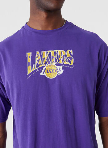 T-SHIRT LA LAKERS NBA CHAMPIONSHIP, PURPLE, small