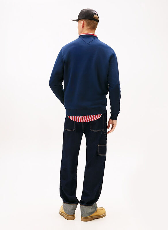 FELPA GIROCOLLO LINEAR, C1G NVY, medium