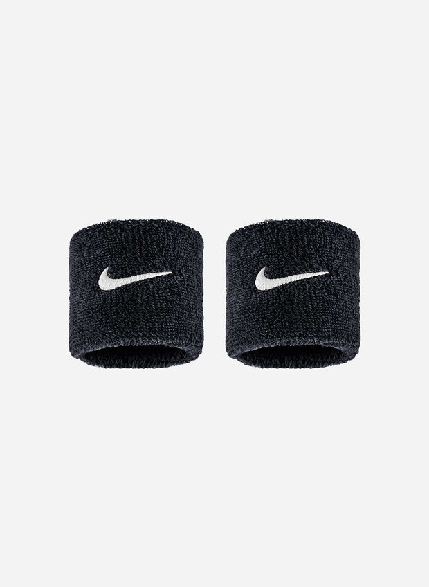 COPPIA POLSINO CORTO SWOOSH, 010 BLK, large