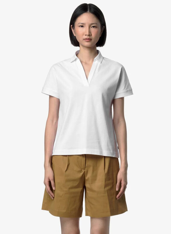 POLO ISELIE JERSEY, 001 WHT, medium