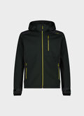 JACKET SOFTSHELL JAQUARD, F969 BLKPINE, thumb