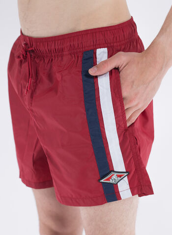 COSTUME BOXER ICON VOLLEY STRIPES, 857 SCARLET, small