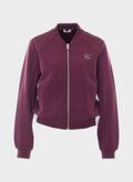 FELPA FULL ZIP SCUBA, 91718 BORDEAUX, thumb