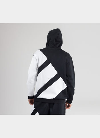 FELPA HOODIE EQT PDX , BLKWHT, small