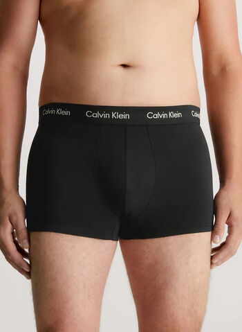 BOXER ADERENTI COTTON STRETCH 3 PACK, H5K BLK, small