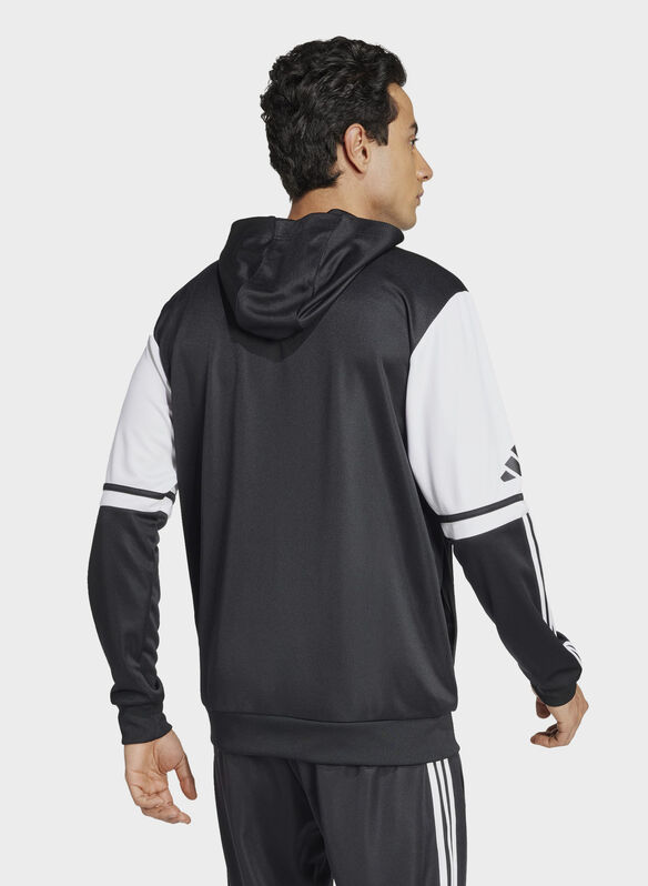 FELPA TIRO POLY FULL ZIP, - BLK, medium