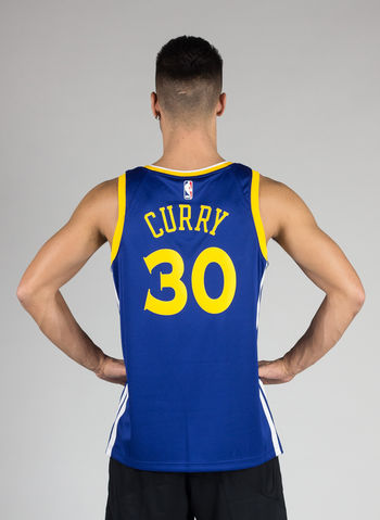 CANOTTA STEPHEN CURRY ICON EDITION SWINGMAN JERSEY (GOLDEN STATE WARRIORS), 495BLUE, small