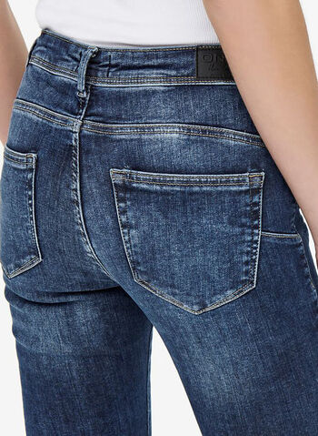 JEANS ONLPUSH SHAPE SKINNY FIT, DARK BLUE, small