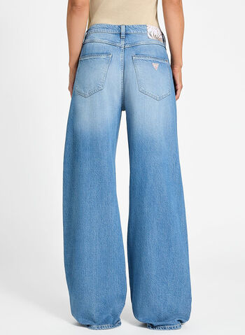 JEANS FLOWER PALAZZO, F0RM CHIARO, small