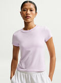 T-SHIRT MICRO LOGO, 583 BLEACHED LILAC, thumb