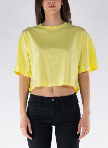 T-SHIRT MIRAM CROP, 683XXX YELLOW, small