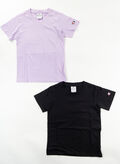 T-SHIRT BI-PACK BASIC RAGAZZA, KK001 BLKLILLA, thumb