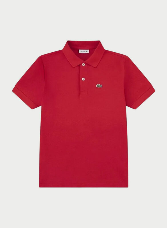 POLO PIQUET RAGAZZO, RCJ ROSSO, medium