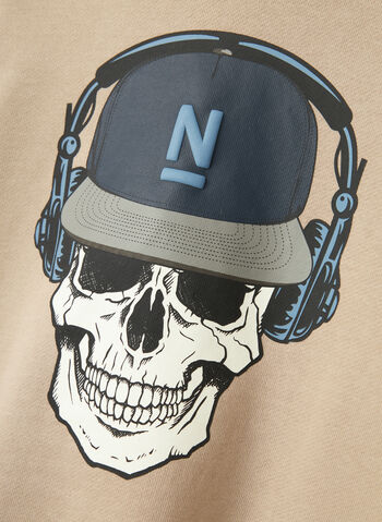 FELPA HOODIE LAGUNAS RAGAZZO, PURE CASHMERE BEIGE, small