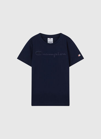 T-SHIRT LOGO ICONS TONAL RAGAZZO, BS501 NVY, small