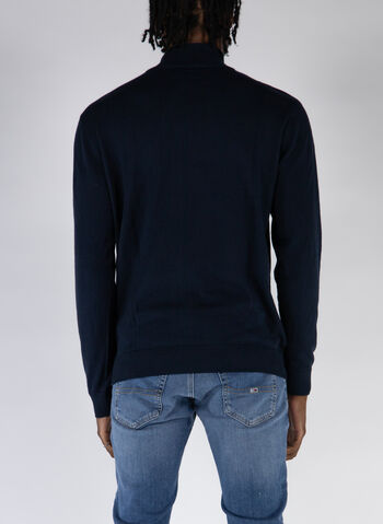 MAGLIONE 1/2 ZIP MISTO COTONE, 179 NVY, small