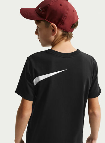 T-SHIRT SPORTSWEAR CLUB RAGAZZO, 010 BLK, small