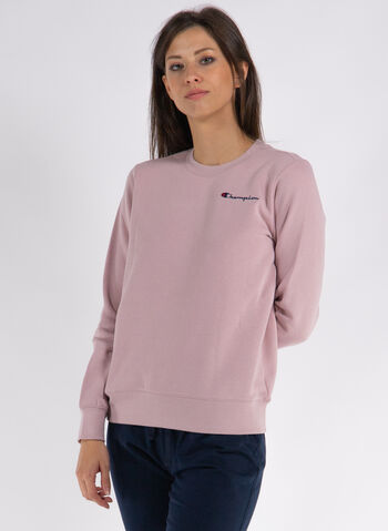 FELPA GIROCOLLO CON MICRO LOGO, , small