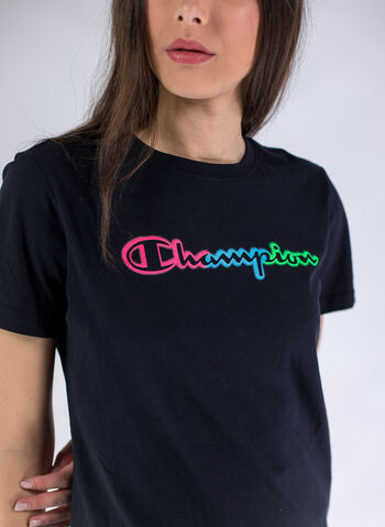 T-SHIRT LOGO SFUMATO, , small