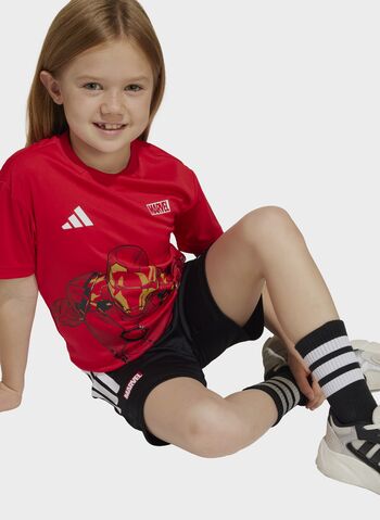 COMPLETINO MARVEL IROMAN T-SHIRT + SHORT JUNIOR, , small