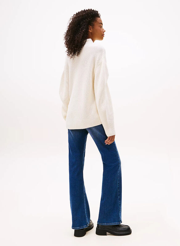 MAGLIONE CON DISTINTIVO, YBH PANNA, medium