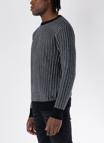 MAGLIONE A COSTINE, FJ63 BLK, small