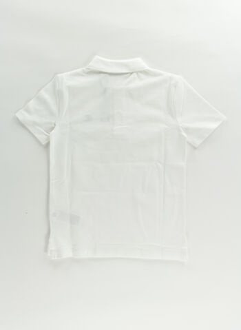 POLO PIQUET RAGAZZO, YAF WHT, small