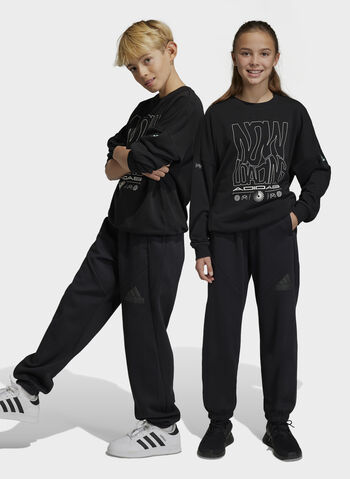 PANTALONI FUTURE ICONS LOGO JUNIOR, BLK, small
